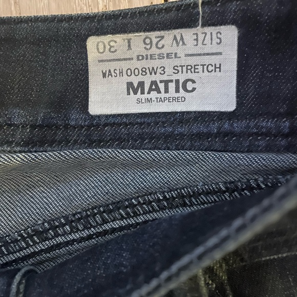 Diesel MATIC 008W3 slim tapered stretch jeans - Picture 4 of 5
